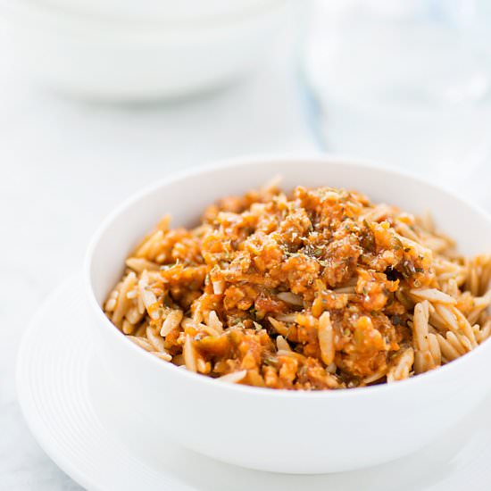 Lighter Bolognese Sauce