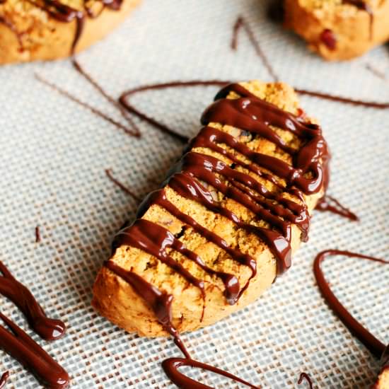 Pumpkin Pecan Biscotti