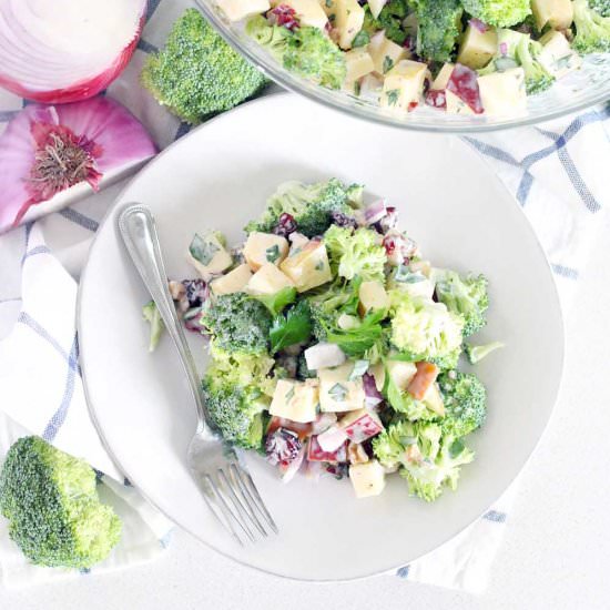 Broccoli Salad with Apples