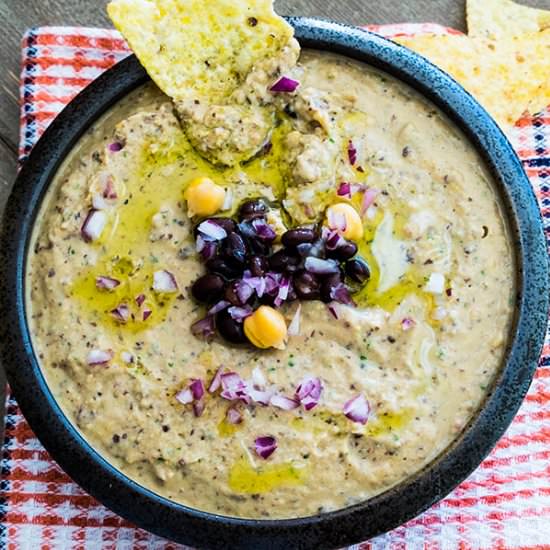 Gourmet Black Bean Hummus