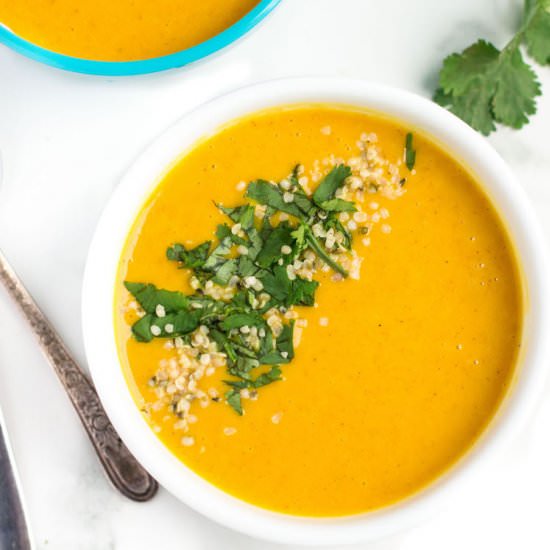 Butternut Squash and Apple Soup