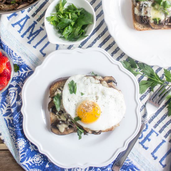 French Mushroom Toast