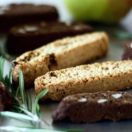 Gluten Free Biscotti 2 Ways