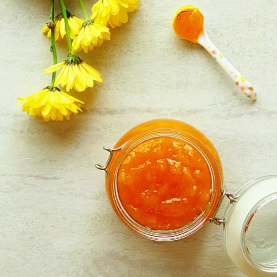Mango Saffron Cardamom Jam