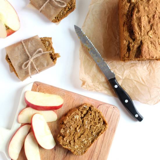 Spiced Apple Pumpkin Bread