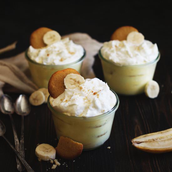 Low-Carb Banana Pudding