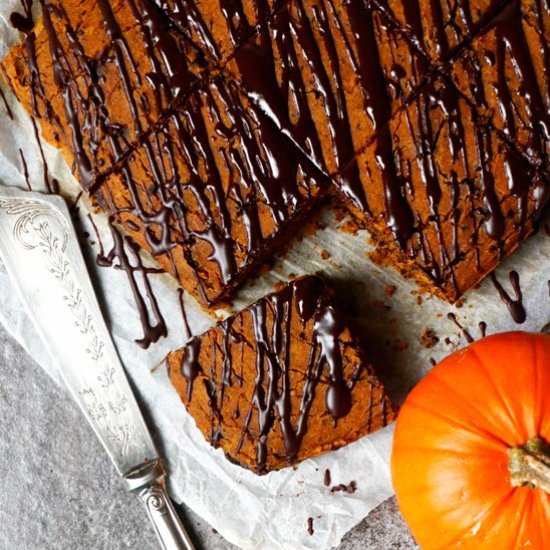 Pumpkin Chocolate Bars
