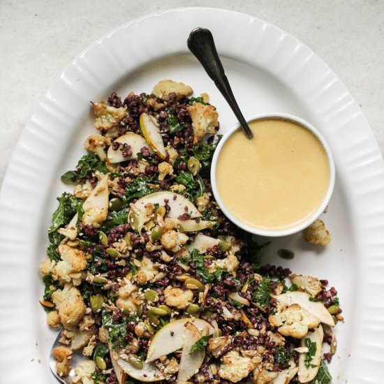 Tamari Roasted Cauliflower Salad