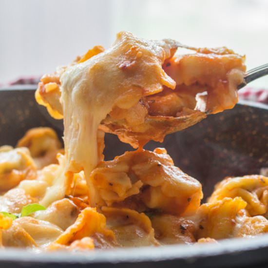 Cheesy Baked Tortellini