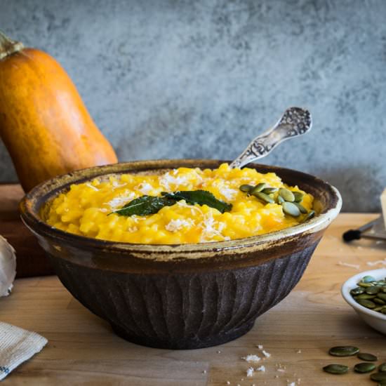 Roasted Butternut Squash Risotto