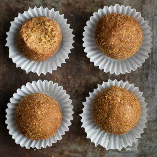 No Bake Pumpkin Snickerdoodle Bites
