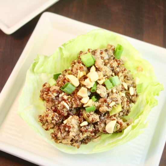 Kung WOW Chicken & Lettuce Cups