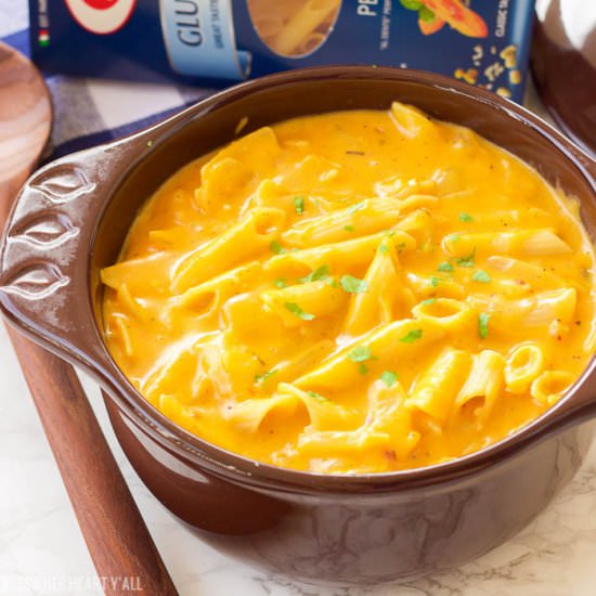 Gluten-Free Pumpkin Mac n Cheese