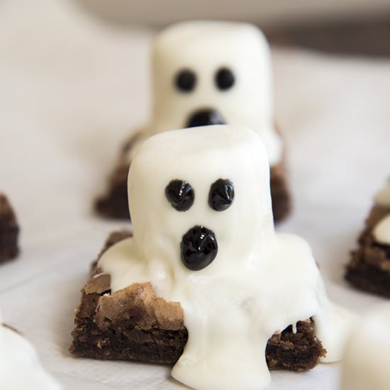Ghost Brownies