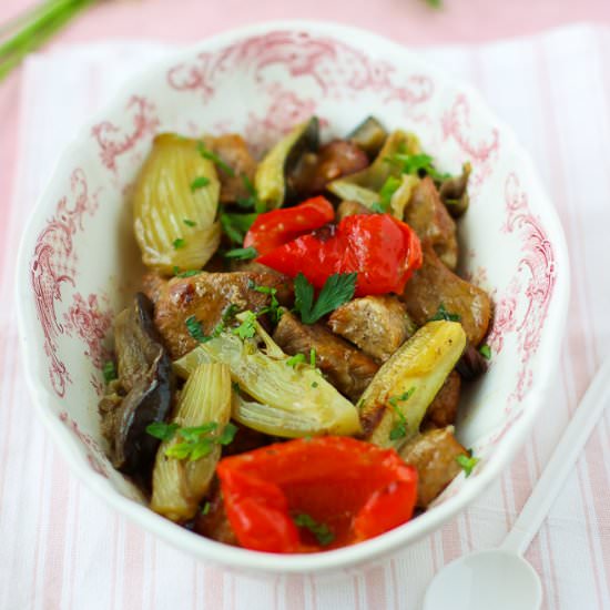 Veal Stew with Vegetables