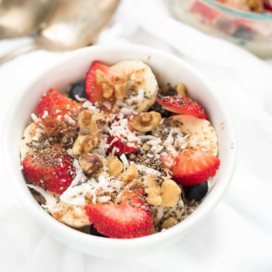 Loaded Vanilla Overnight Oats
