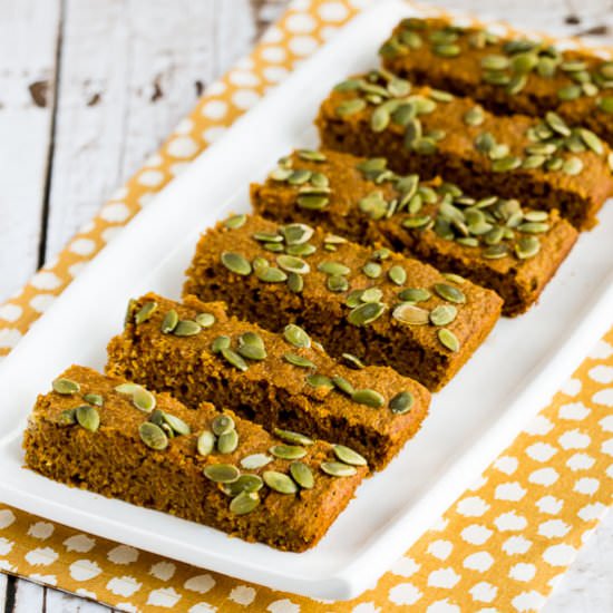 Low-Sugar Pumpkin Bars