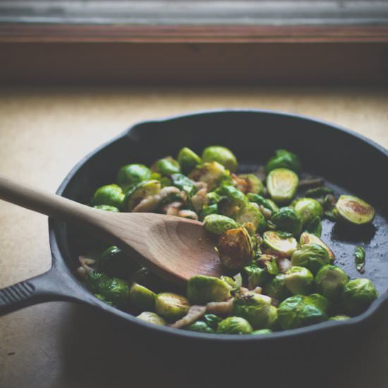 Brussels Sprouts and Lardons