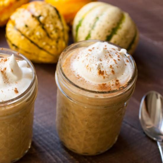 Pumpkin Tapioca Pudding