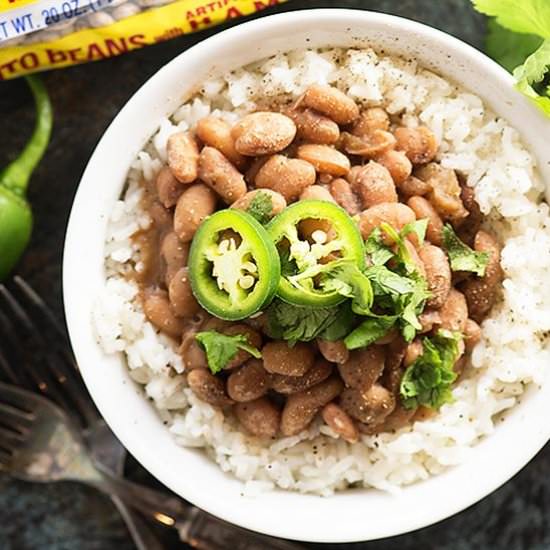 Tex-mex Pinto Beans