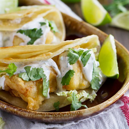 Fried Fish Tacos