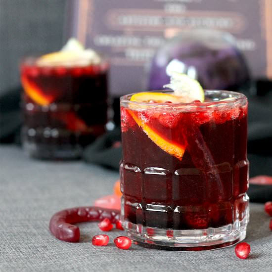 Bloody Goblet Halloween Cocktail