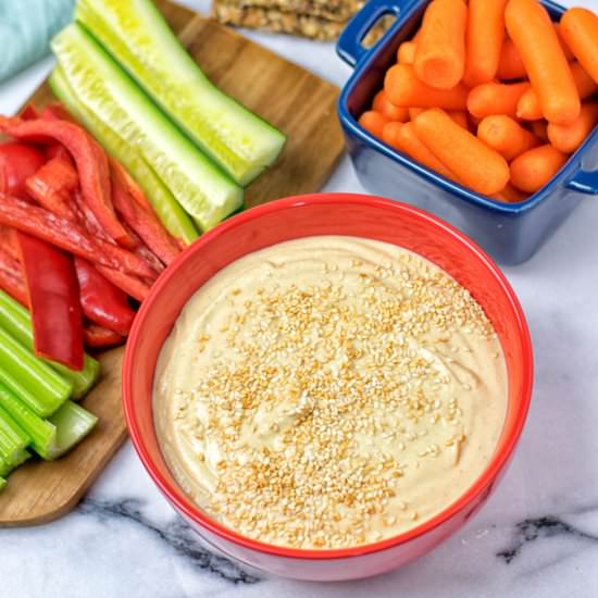30 Seconds Best Hummus Recipe