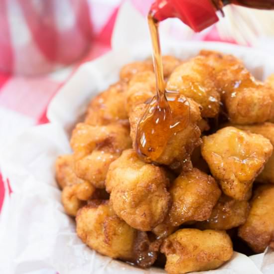 Pancake Batter Chicken Bites