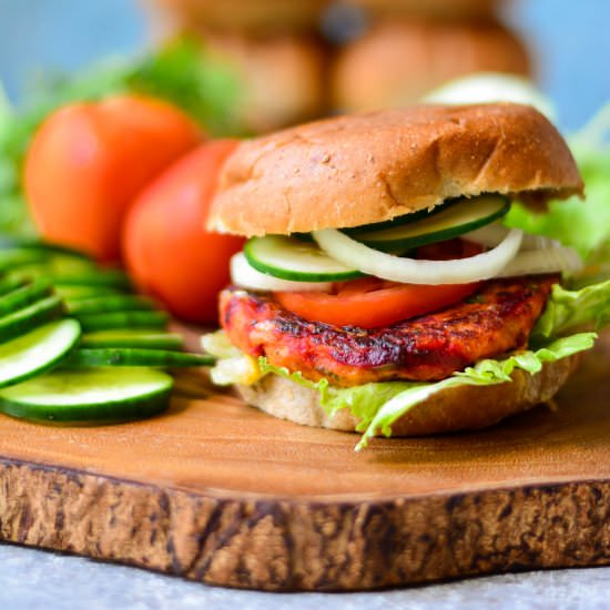 VEGAN Sweet Potato Burgers