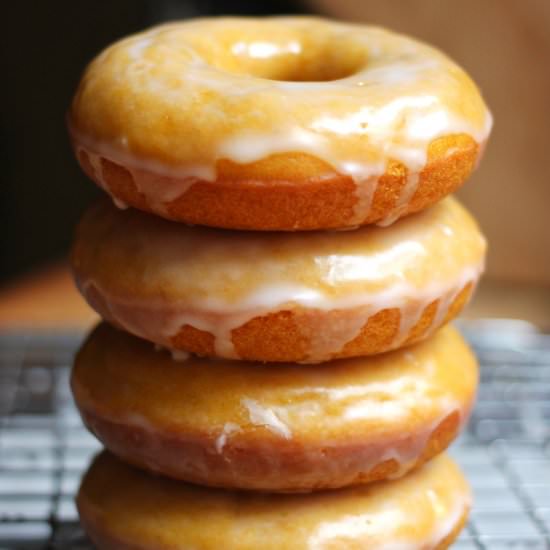 Golden Milk Baked Donuts