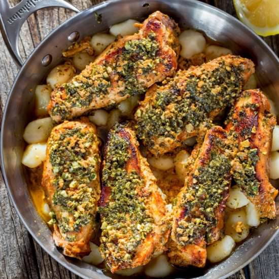 Garlic and Parsley Butter Chicken