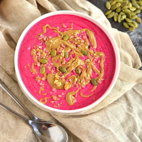 Pumpkin Pitaya Smoothie Bowl