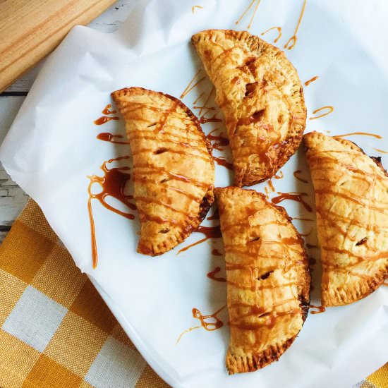Salted Caramel Apple Hand Pies