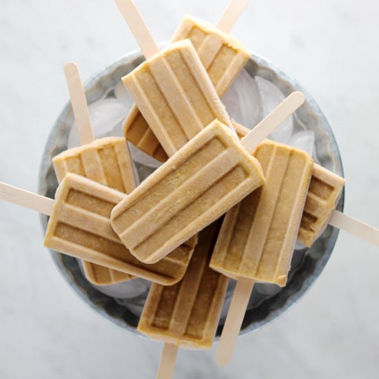 Pumpkin Spice Latte Popsicles