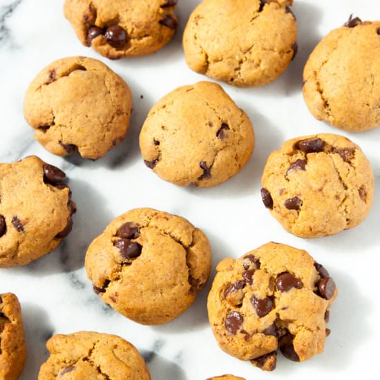 Pumpkin Chocolate Chip Cookies