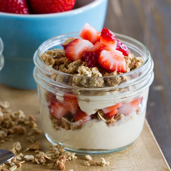 Peanut Butter and Jelly Yogurt