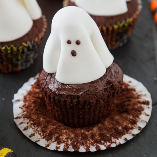 Ghost Cupcakes
