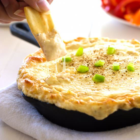 Cajun Chicken Alfredo Dip