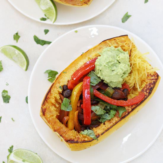 fajita spaghetti squash