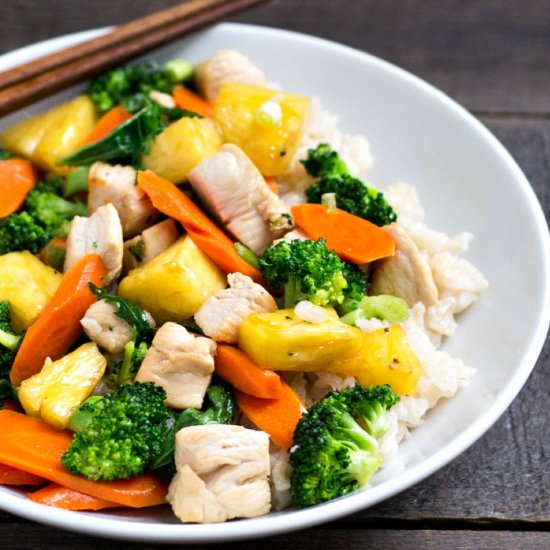 Chicken Pineapple Stir Fry