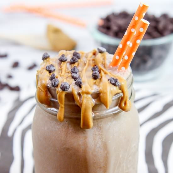 Healthy Peanut Butter Cup Smoothie