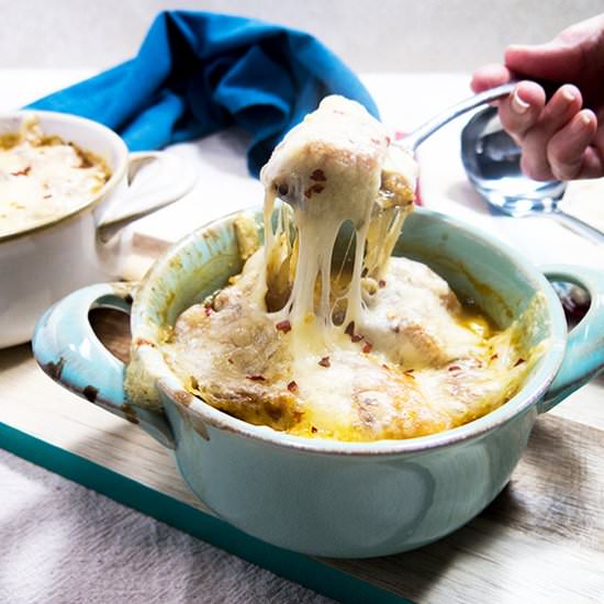 Vegetarian Slow Cooker French Onion