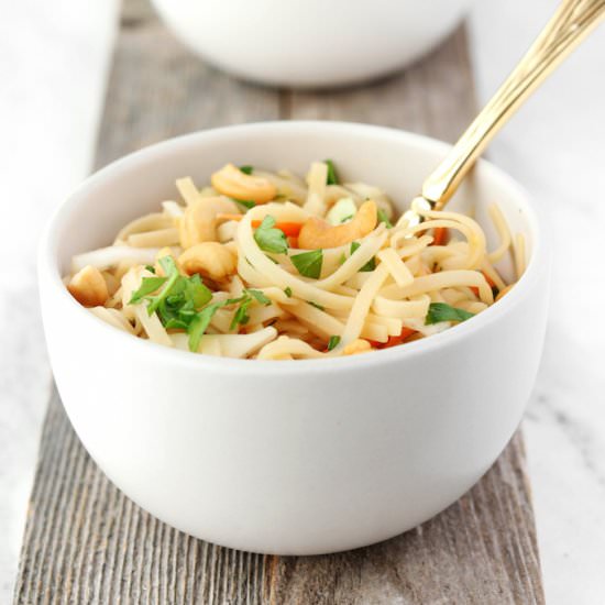 Asian Rice Noodle Salad