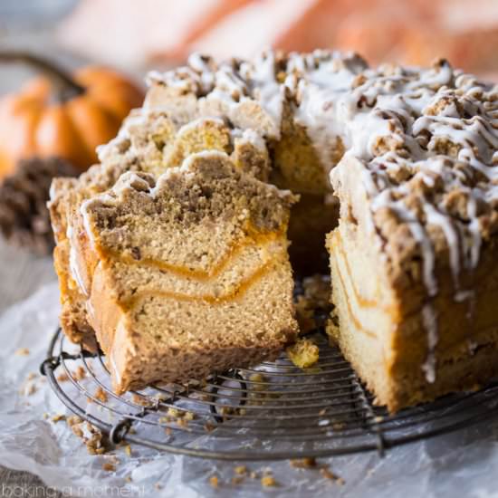 Pumpkin Spice Coffee Cake