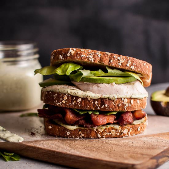Green Goddess Chicken Sandwich