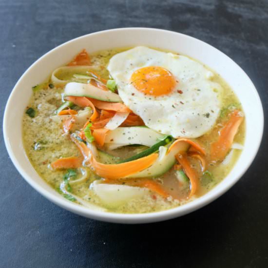 Carrots Zucchini Egg Drop Soup