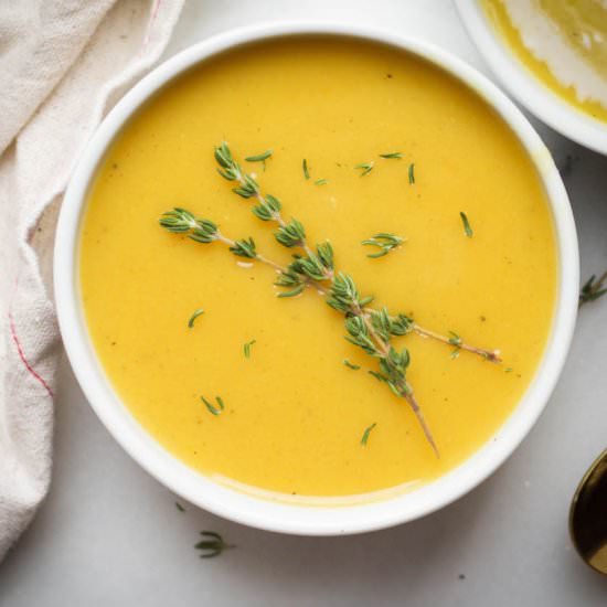 Curried Butternut Squash Soup