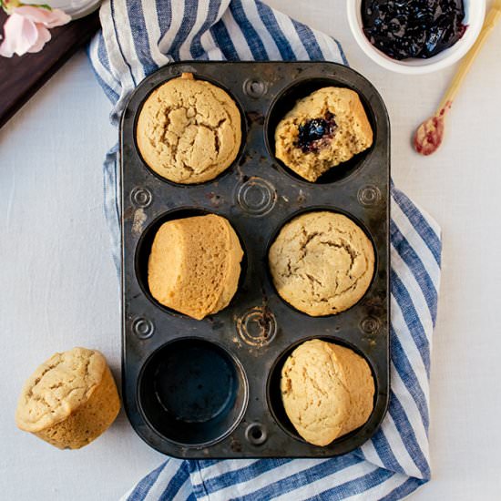 Peanut Butter and Jelly Muffins