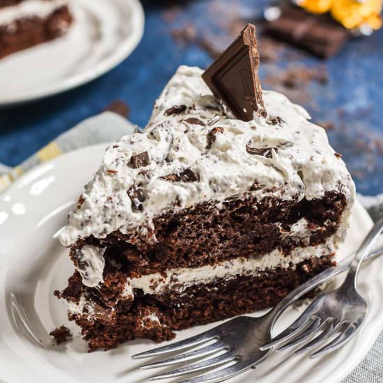Chocolate Candy Bar Cake