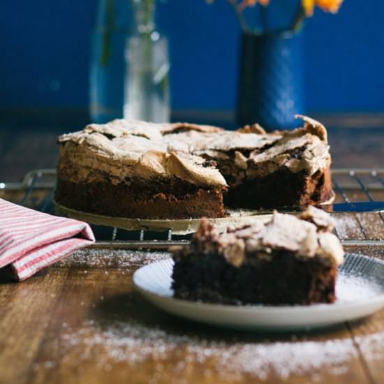 Chocolate Meringue Cake